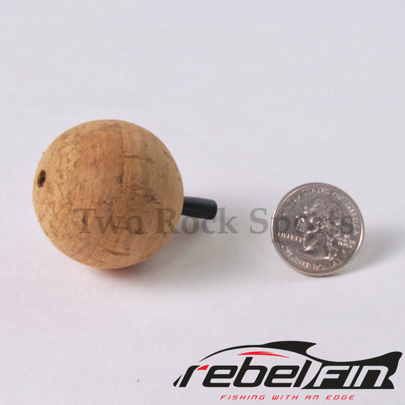 rebelFIN - WEIGHTED Balsa Wood TUBE Casting Float Fishing Bobber FIXED –  Two Rock Sports