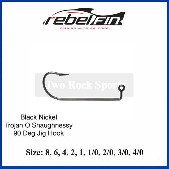 rebelFIN - Trojan O'Shaughnessy Jig Hook – Two Rock Sports