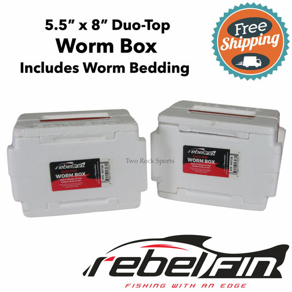 2-PACK - Duo-Top WORM BOX