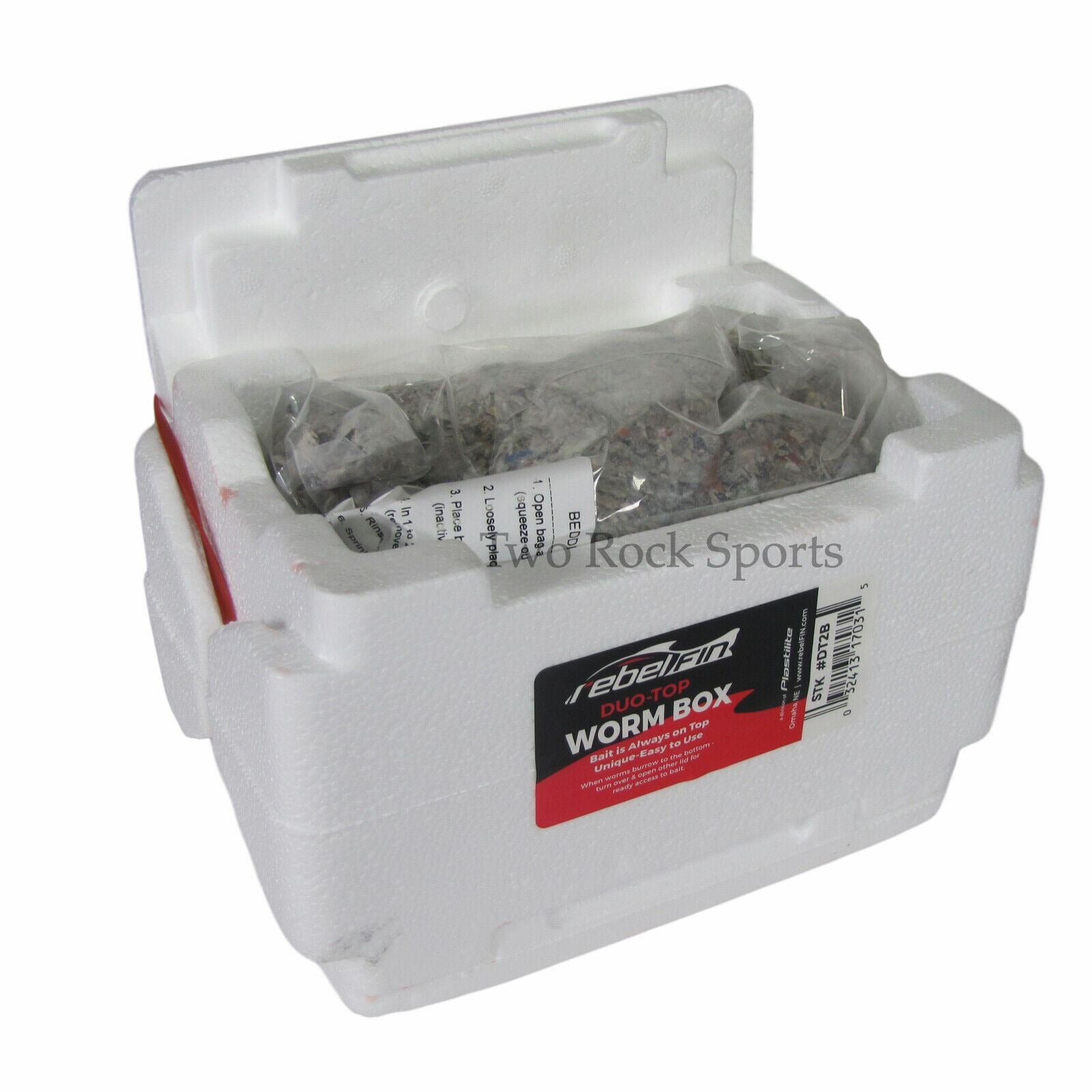 2-PACK - Duo-Top WORM BOX