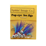 Spittin' Image - Candy Stripe - ICE FISHING JIG - 1/20 oz #6 hook - 6-PACK