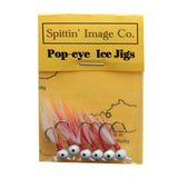 Spittin' Image - Candy Stripe - ICE FISHING JIG - 1/20 oz #6 hook - 6-PACK