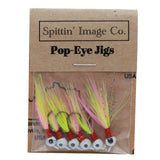 Spittin' Image - Deluxe Sparkle POPEYE Fishing Fly JIGS - 1/20 oz - 6-PACK