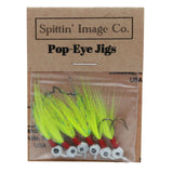 Spittin' Image - Deluxe Sparkle POPEYE Fishing Fly JIGS - 1/20 oz - 6-PACK