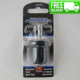 1" inch TWIST-IN STYLE - Aluminum & Rubber BOAT DRAIN PLUG - livewell transom