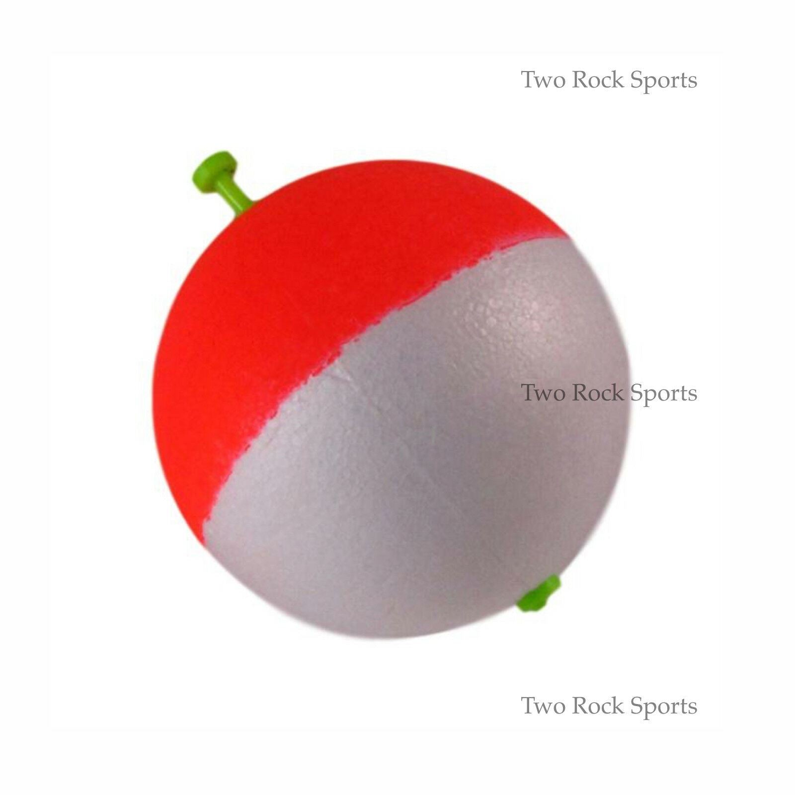 30pcs Fishing Bobbers 1.25 Inch Snap On Float Red And White Bobbers...
