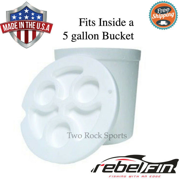 rebelFIN - 3 inch Round Foam Snap-On Fishing Bobber Floats - ORANGE – Two  Rock Sports